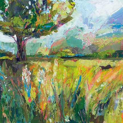 Framed Wildflowers Print