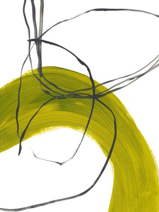 Framed Citron Fusion No. 1 Print