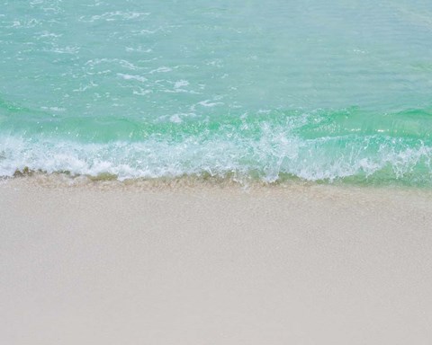 Framed Little Waves Print