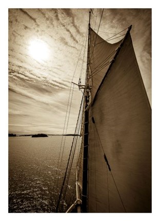 Framed Mackerel Sky Print