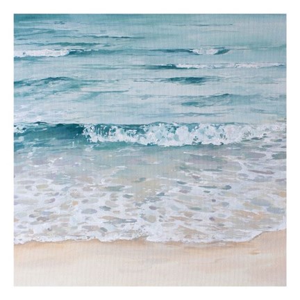 Framed Floppy Beach Hat Print