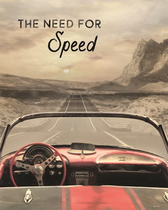 Framed Need for Speed Print