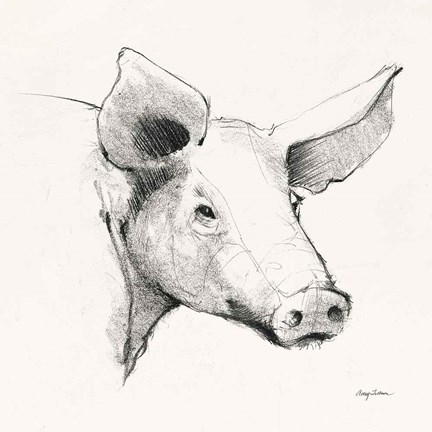 Framed Life at Home VII Vintage Cream Print