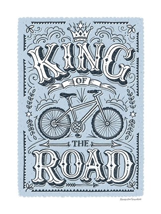 Framed King of the Road Print