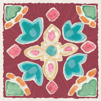 Framed My Bohemian Life IX Print