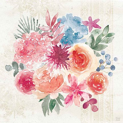 Framed Bohemian Vibes V Print