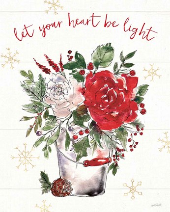 Framed Lighthearted Holiday II Print