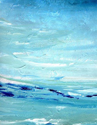 Framed Oceanside View II Print