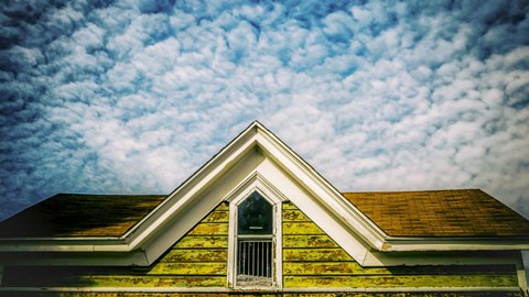 Framed Pointing To The Sky Print