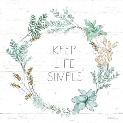 Framed Farmhouse Cotton IX Neutral Print