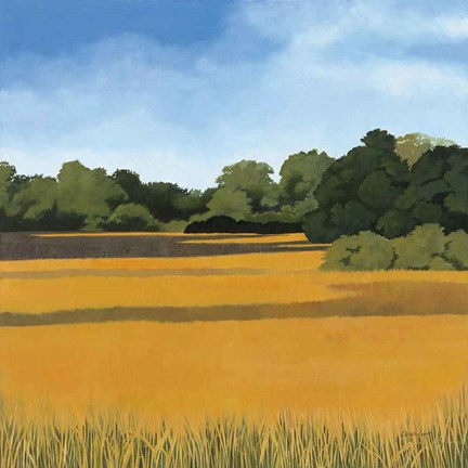 Framed Across from Pond Bridge Print