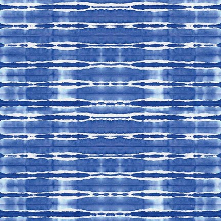 Framed Aquarelle Blue XI Print