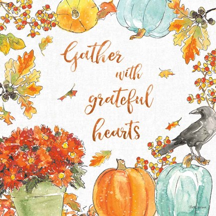 Framed Harvest Dogs VI Print