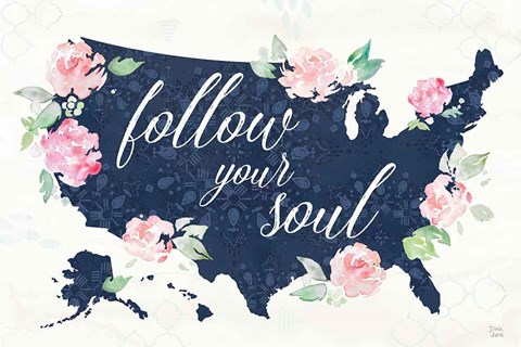 Framed Moroccan Bouquet II Print