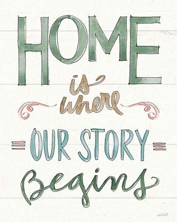 Framed Country Love VII Print