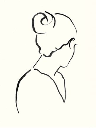 Framed Minimal Profile II Print