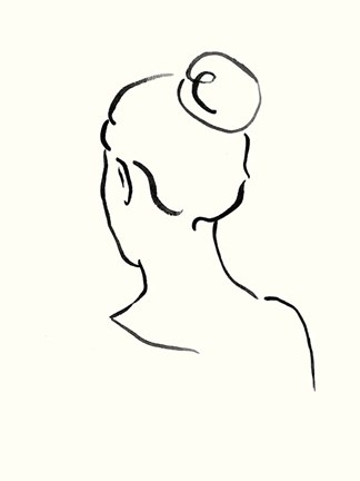 Framed Minimal Profile IV Print