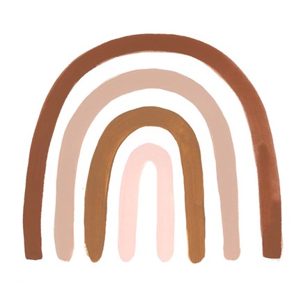 Framed Terracotta Arch I Print