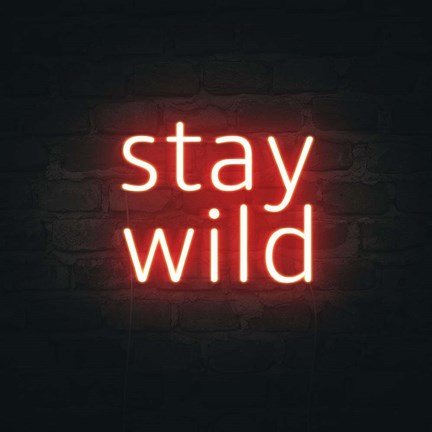 Framed Neon Inspo I Print