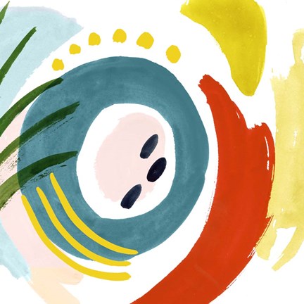 Framed Color Caper I Print