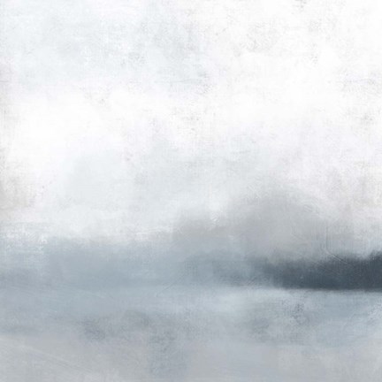 Framed Quiet Fog I Print