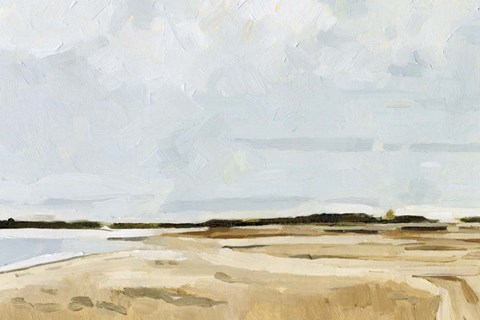 Framed Quiet Coast I Print