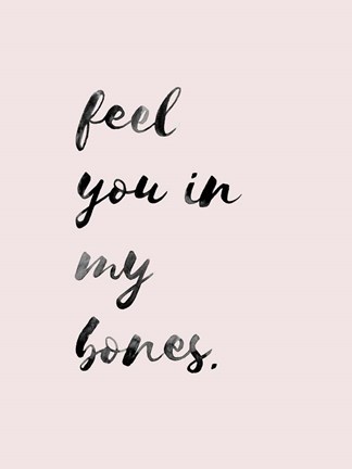 Framed Moody Valentine I Print