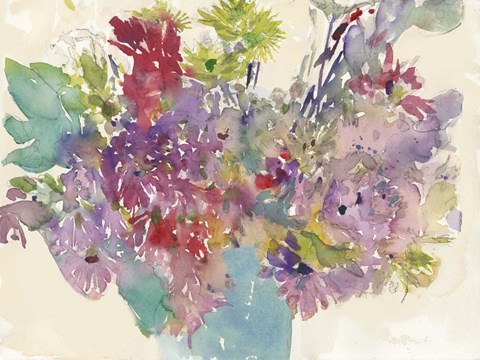 Framed Summer Planter II Print