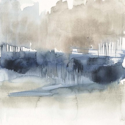 Framed Fog on the Horizon I Print