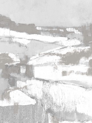 Framed Neutral Fields I Print