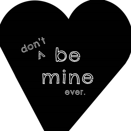 Framed Vale-Nope II Print