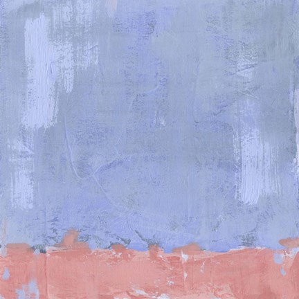 Framed Pastel Pitch II Print