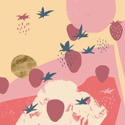 Framed Shortcake I Print