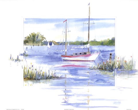 Framed Be Calmed Print