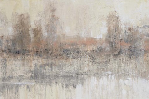 Framed Land Parcel I Print