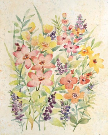 Framed Freshly Cut II Print