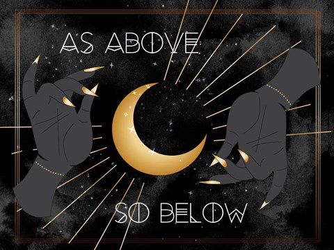 Framed In the Golden Dawn I Print