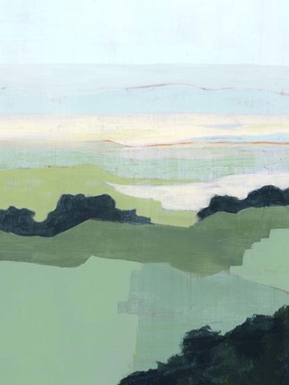 Framed Halcyon Overlook II Print