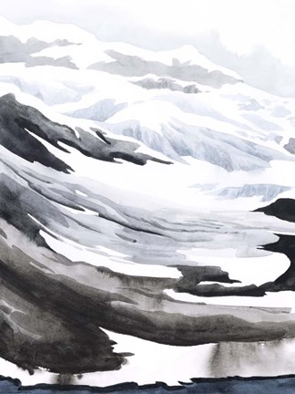 Framed Winter Walk I Print