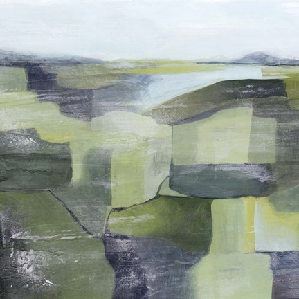 Framed Arcadian Acreage I Print