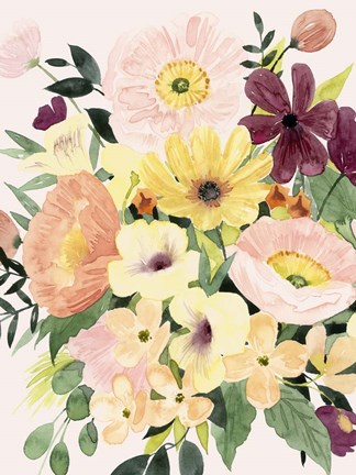 Framed Floralist I Print