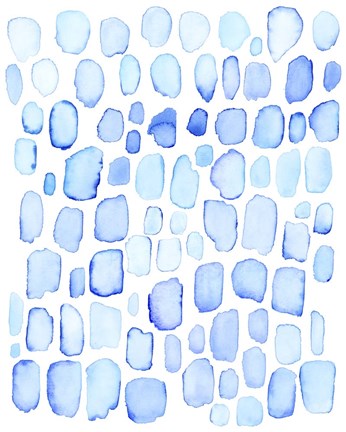 Framed Ice Cubes I Print