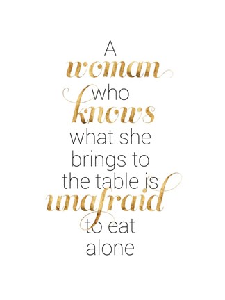 Framed Women Who Know I Print