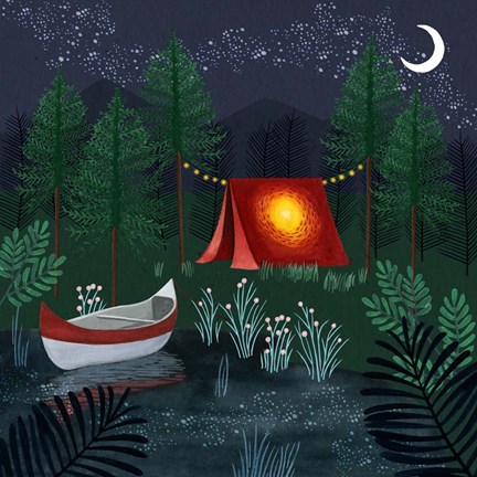 Framed Beneath the Stars I Print