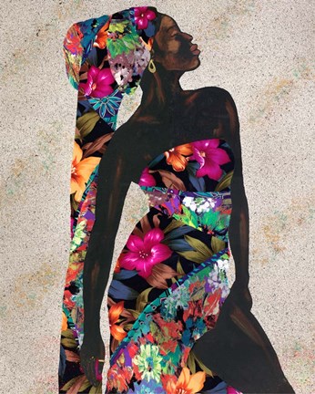 Framed Woman Strong I Print