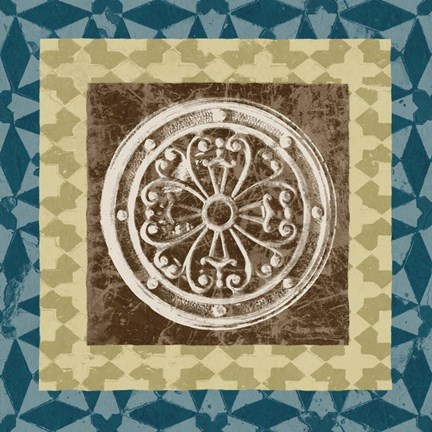 Framed Squared Circle IV Print