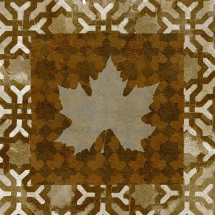 Framed Shades of Brown IV Print