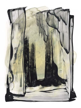 Framed Noir Essence III Print