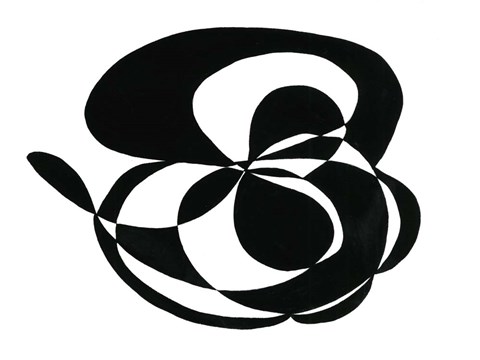 Framed Tenuous II Print