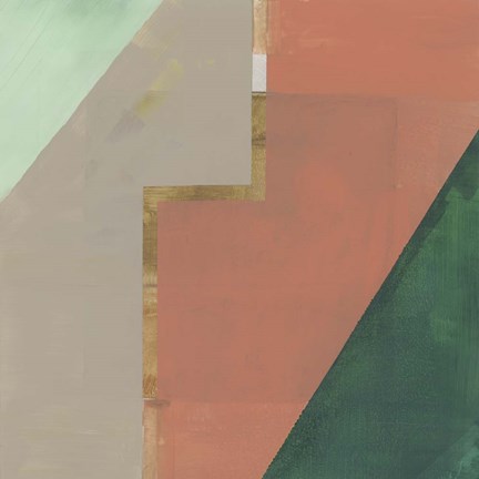 Framed Pink Crop II Print